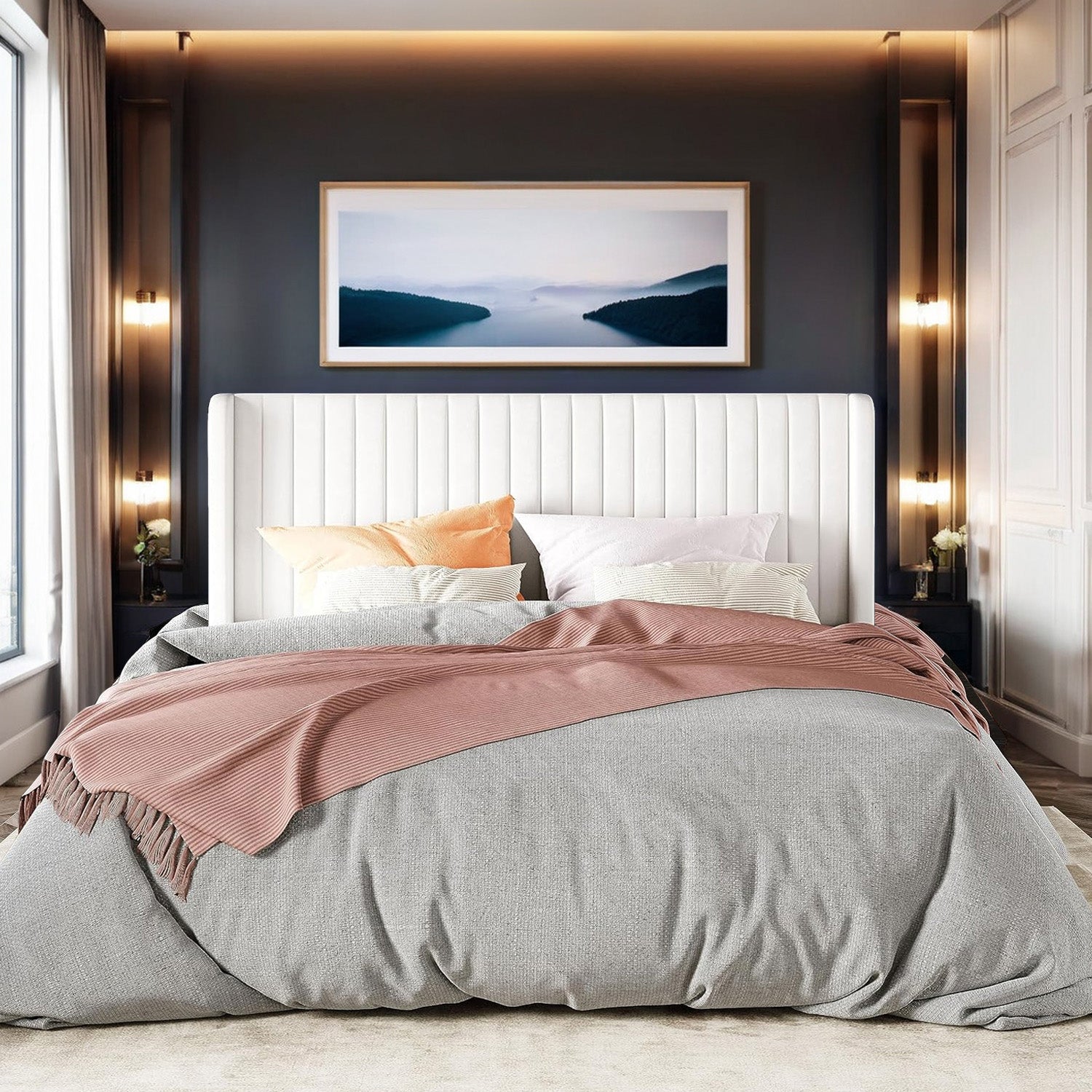 Ryn アイボリーXXXXL Amazon.com: INK+IVY Queen Comforter Set Jacquard Weave