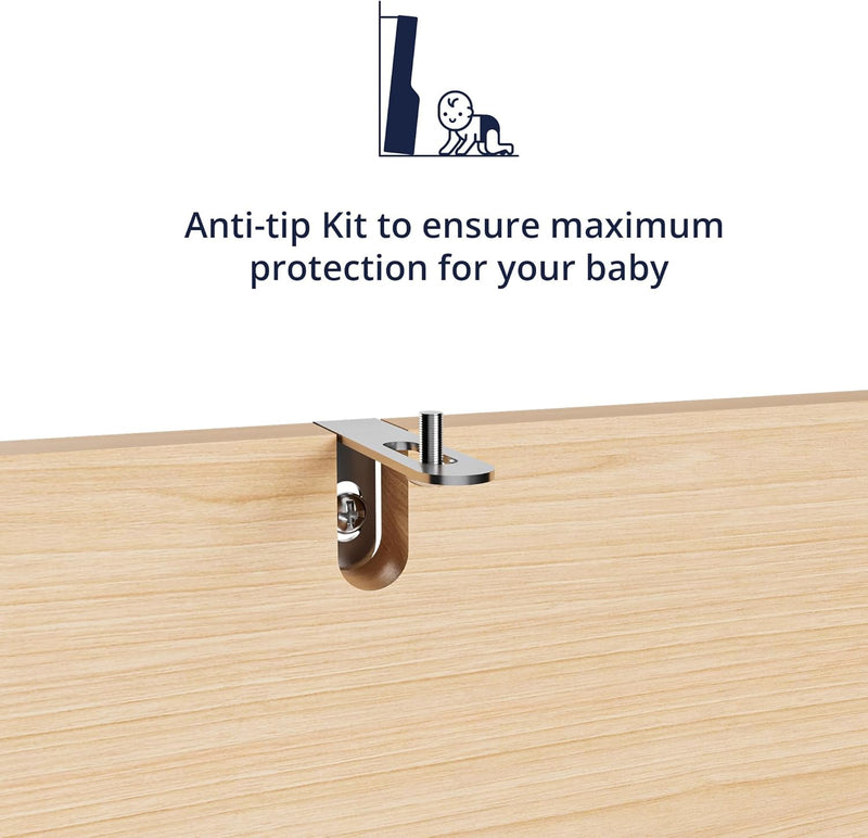 Bookshelf 2-tier Open Shelf Bookcase with 12 Compartment Shelf with Anti-Tilt Device for Bedroom, Living Room