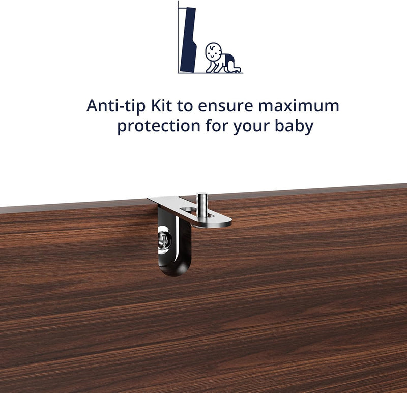 Bookshelf 2-tier Open Shelf Bookcase with 12 Compartment Shelf with Anti-Tilt Device for Bedroom, Living Room