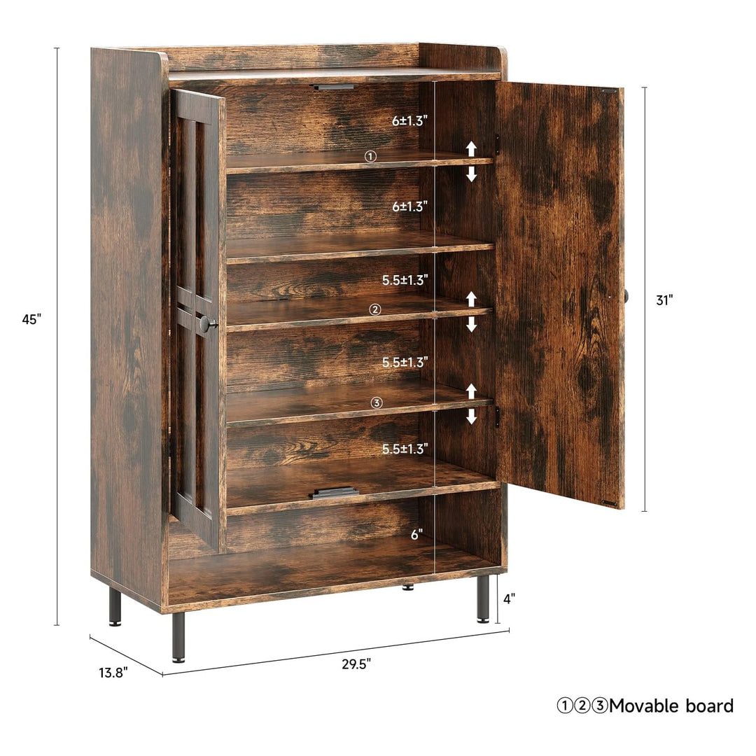 ⭐︎SHOHEBX⭐︎ Amazon.com: XZXWZX Shoe Rack, Bamboo Foldable Shoes Organizer Free