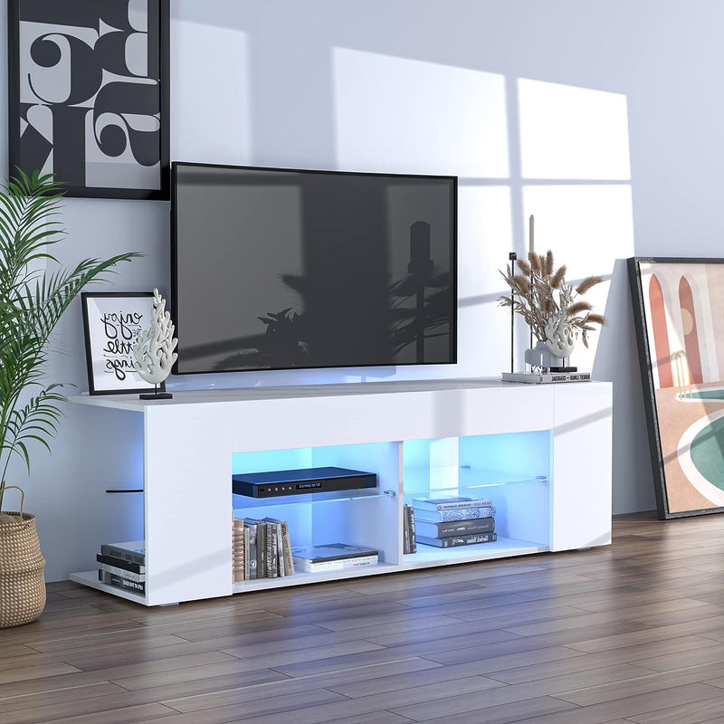 TV Stand LED Media Console Tables for 60/65 Inch TV