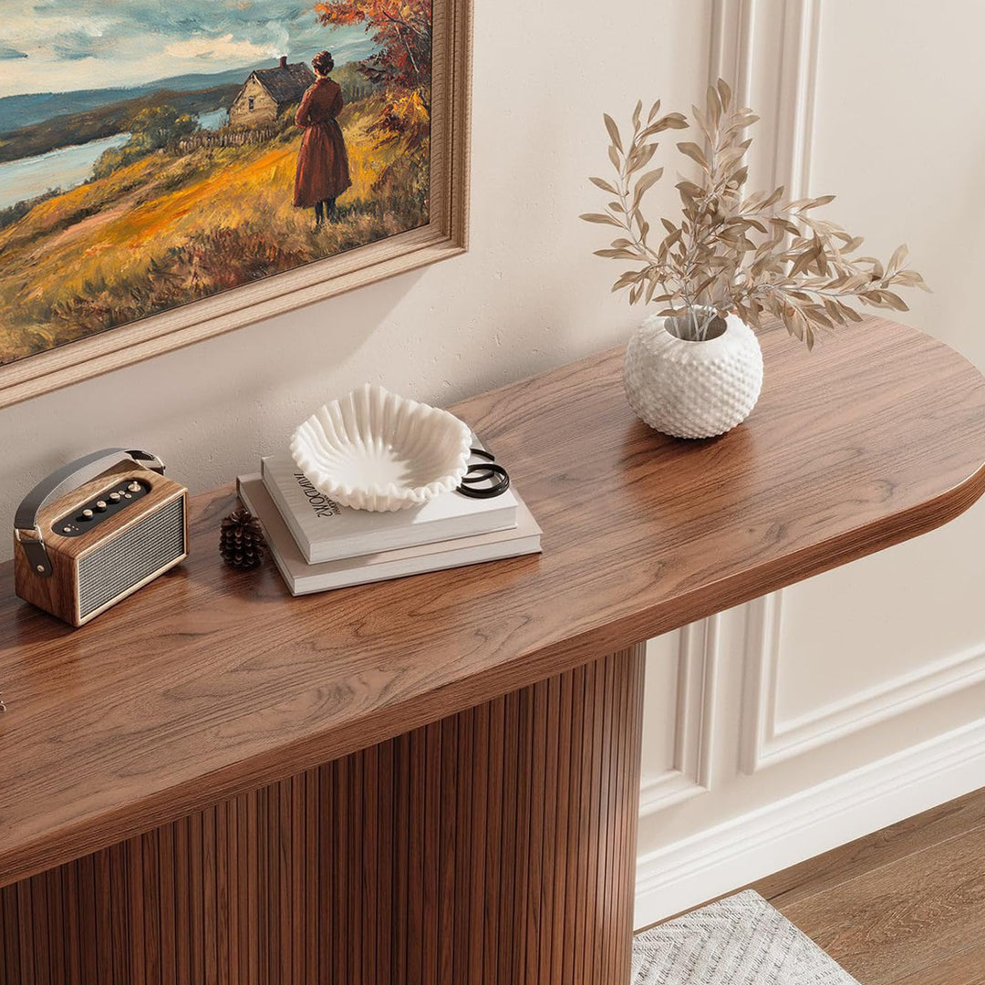 Entryway Table Console Table Sofa Table Accent Table, 57-Inch