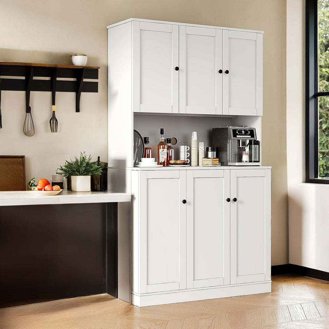 Storage Cabinet With Doors And Shelves Richya 71
