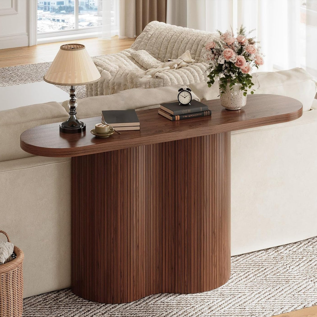 Entryway Table Console Table Sofa Table Accent Table, 57-Inch