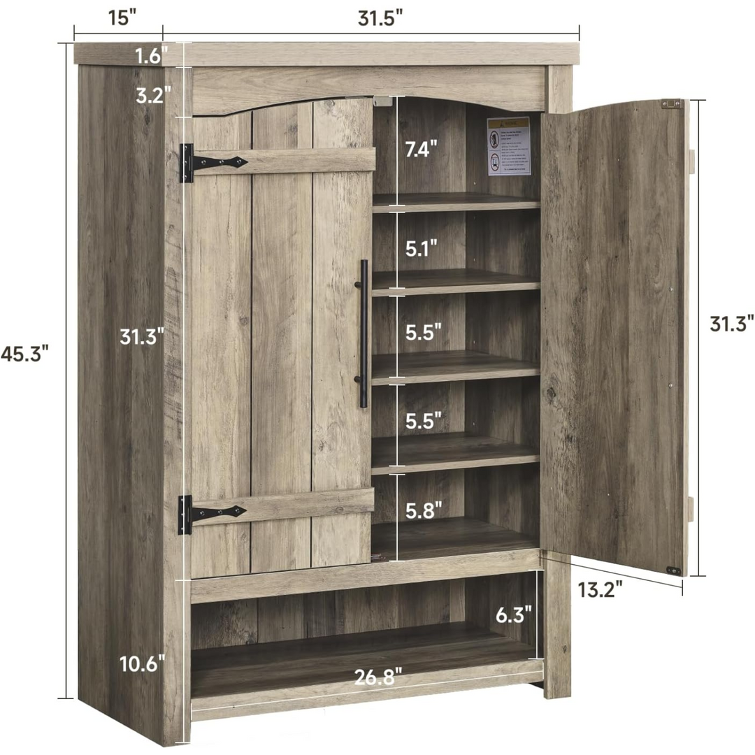 ⭐︎SHOHEBX⭐︎ Amazon.com: XZXWZX Shoe Rack, Bamboo Foldable Shoes Organizer Free